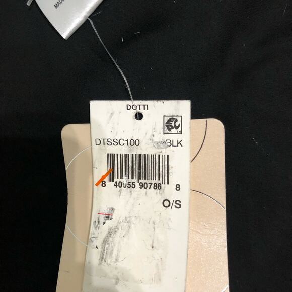 Dotti Womens ShawlOne Size Black Soft Chiffon Wrap‎ Tie Front Beach Casual NWT - Picture 9 of 10